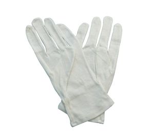Parásitos atmosféricos antis 100% de los guantes estáticos antis de los guantes de la tela de algodón para la asamblea de la electrónica