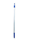 Longitud de aluminio de poste de la extensión de la manija pegajosa del rodillo azul del color del 1.5m/del 1.2m