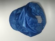 Re top seguro usable respirable Mesh Window del sombrero 5x5 cm del ESD de la ropa del ESD