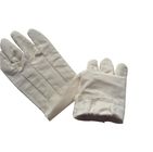 Los hombres de guantes del trabajo de la lona de algodón clasifican la protección al aire libre interior de la mano de campo