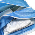 Los materiales seguros del ESD de la tela del carbono del poliéster el 1% del 99% empaquetan libre de polvo