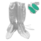 Lavable blanco del resbalón del ESD de la seguridad del peso ligero anti de las botas para el recinto limpio