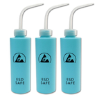 Botella de dispensación segura antiestática plástica del ESD del HDPE para el uso industrial