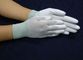 Estándar seguro 388/4131 del EN de los materiales del ESD de los guantes estáticos antis revestidos del carbono de la palma de la PU
