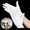 Absorción sudada guantes del algodón del 100 por ciento