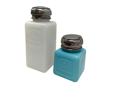 Botella de plástico antiestático de alcohol permanente