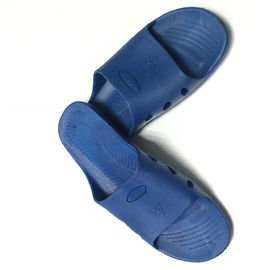 Tipo estático anti logotipo blanco del agujero del deslizador 6 del ESD de los zapatos de seguridad del SPU ESD de W/ESD