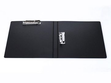 Disipante permanentemente estático seguro del negro del tamaño A4 del tenedor de documento del ESD del clip doble