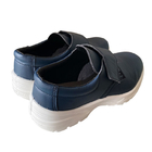 Únicos zapatos de seguridad del ESD del resbalón anti mágico azul de la cinta para la protección de las fábricas