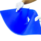 Silicio lavable reutilizable azul Mat For Clean Rooms pegajoso del ESD 3m m 5m m