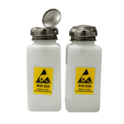 Plástico solvente del dispensador del ESD del alcohol químico blanco antiestático de la botella 200ml