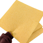 Resistente da alta temperatura comprimido de las esponjas del soldador del algodón de la pulpa de madera