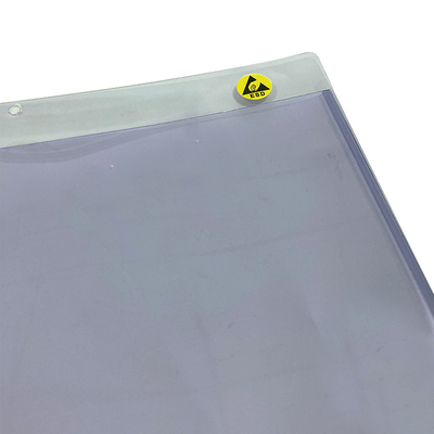 Tenedor de documento del ESD de la prenda impermeable del PVC antiestático para el recinto limpio