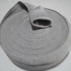 Desgaste estático anti del trabajo del recinto limpio de Grey Color Elasticity ESD Rib Knitted Cuff Fabric For