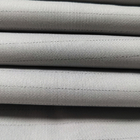 El gris 10m m raya la fibra de carbono del poliéster el 1% de la tela de algodón del poliéster del ESD del peso pesado el 65%