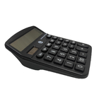 Calculadora estática anti del ESD de la calculadora de 12 dígitos de la oficina libre de polvo negra del recinto limpio