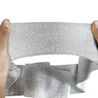 60% de poliéster 30% de algodón 10% de fibra de carbono ESD Tejido de costillas Tejido antistático para cuello de camiseta