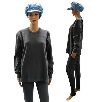 Seti de ropa interior de algodón de punto libre de polvo ropa antiestática unisex seguridad personal