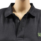 Trabajo de seguridad en salas limpias Use camiseta de polo antiestática de fibra de carbono ESD de algodón