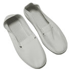 Zapatos de suela de PVC de alta calidad ESD Tejido transpirable superior Antistático Zapatos de lona para laboratorio