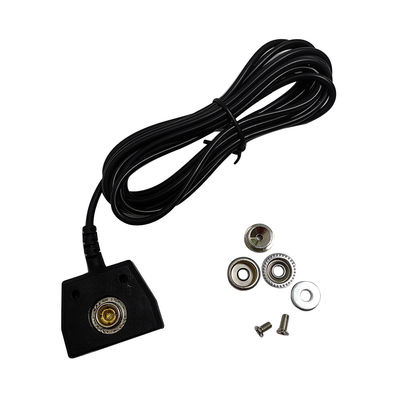 Cables antistáticos de conexión a tierra con doble agujero para pulsera ESD o esterilla de goma Cables antistáticos de conexión a tierra Cables antistáticos de bobina