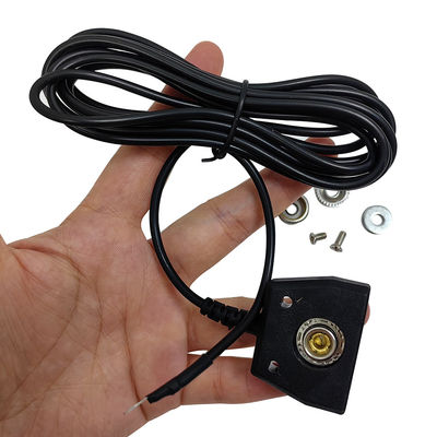 Cables antistáticos de conexión a tierra con doble agujero para pulsera ESD o esterilla de goma Cables antistáticos de conexión a tierra Cables antistáticos de bobina
