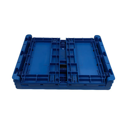 Caja de almacenamiento plegable ESD azul
