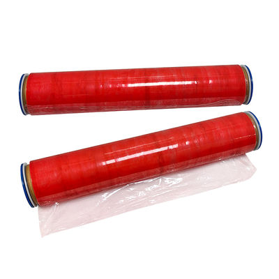 Película de envoltura de LDPE rojo transparente antistatico de 500 mm Película de estiramiento ESD