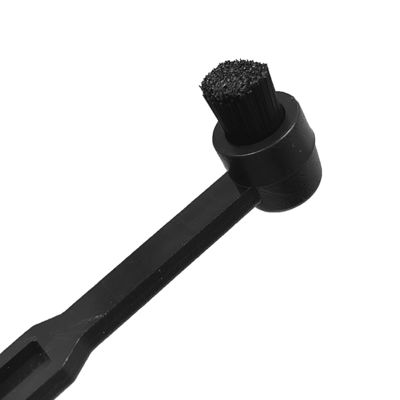 Pince de limpieza de grabaciones reproductor de grabaciones vintage Dupont pelo pincel colgante fonógrafo antiestático pequeño pincel redondo