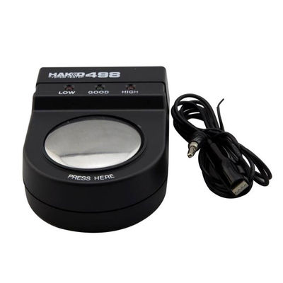 110*72*40mm Negro 498 Medidor de seguridad ESD Testador de correa de pulsera para áreas EPA