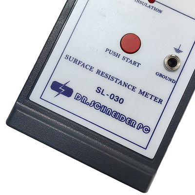 SL-030 Probador de resistividad de superficie digital Dispositivo de ensayo ESD Medidor de resistividad de superficie antistatico