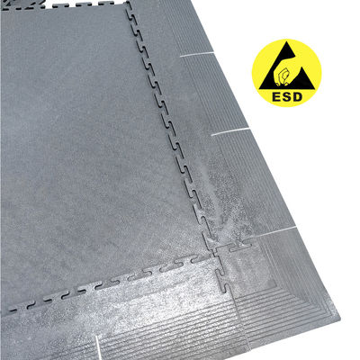 600x600mm ESD extraíble antiestático de PVC de vinilo para el piso para hospitales / salas limpias