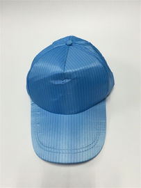 Diseño unisex del ESD de la ropa del sombrero seguro disipante estático del ESD con la hebilla para el ajuste del tamaño