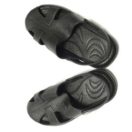 Parte superior segura del SPU de Toe Protected Blue Black White de la sandalia de los zapatos disipantes estáticos