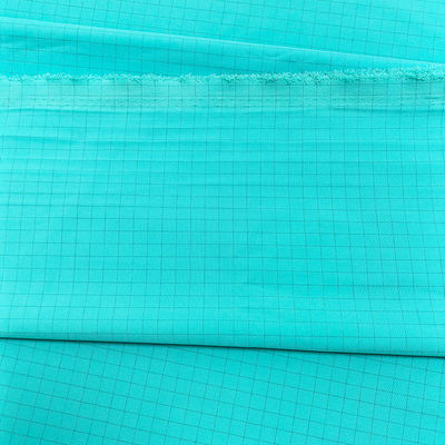 Tejido de rejilla de 7 mm antistatico ESD 98% Poliéster + 2% Tejido de carbono conductor para ropa ESD