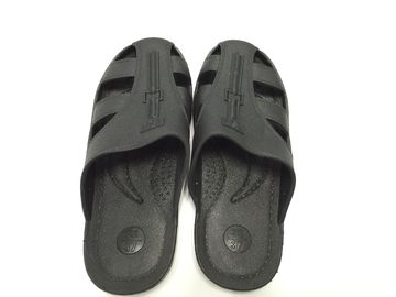 Deslizador seguro electrostático negro azul Toe Protected White Light Weight de los zapatos de seguridad del ESD