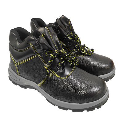 Calzado de seguridad negro anti-rompe, anti-perforación, de acero, para hombres, calzado de protección para los dedos de los pies, resistente a ácidos y álcalis, calzado de trabajo