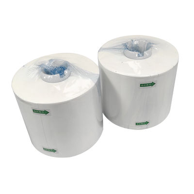 Papel industrial sin polvo de gran rollo Papel absorbente de aceite Papel sin polvo Tejido 25*38 Papel sin polvo Papel blanco sin polvo