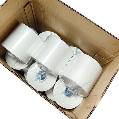 Papel industrial sin polvo de gran rollo Papel absorbente de aceite Papel sin polvo Tejido 25*38 Papel sin polvo Papel blanco sin polvo
