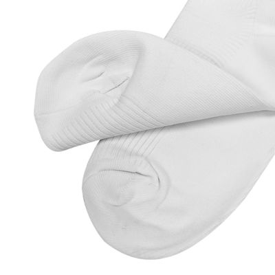 Calcetines antibacterianos de alta calidad, libres de polvo blanco, de algodón, que absorben el sudor, calcetines de cuarto limpio, con cierre elástico