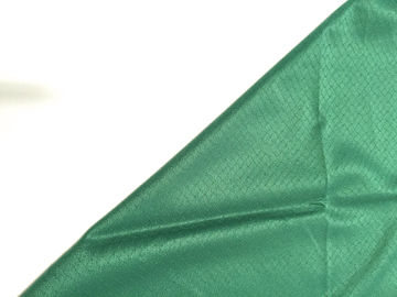 La tela estática anti verde oscuro ESD de 135 G/M hizo punto el poliéster 6m m Diamond Pattern