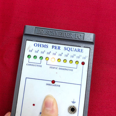 Tejido ESD retardante de llama de 280 gsm para la fabricación de optoelectrónica
