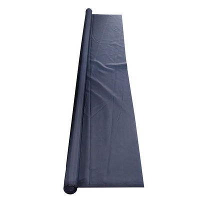 Tejido antistatico ESD azul impermeable al agua 98% poliéster + 2% filamento conductor para ropa de sala limpia