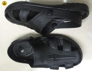 Talla 36# blanca azul negra de los agujeros de Toe Protected 6 de la sandalia del SPU de los zapatos de seguridad de EPA ESD - 46#