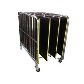 Capacidad de carga de la anchura 150KG del revistero 1260m m del ESD del carro del ESD de la industria del LED