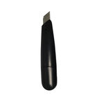 Los ABS conductores de acero inoxidables del negro seguro del cuchillo de los materiales de oficina del ESD manejan la cuchilla retractable