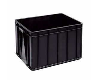 Serie reciclable reutilizable de la UE ESD de las bandejas conductoras del envío de los PP para las áreas de EPA