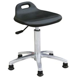 Grueso rotativo neumático del agujero 40m m del taburete w/Handle del poliuretano de la silla de la tarea del ESD