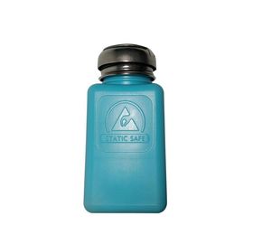 botella disipante estática del alcohol del HDPE de los materiales de embalaje de 4oz 6oz 8oz ESD