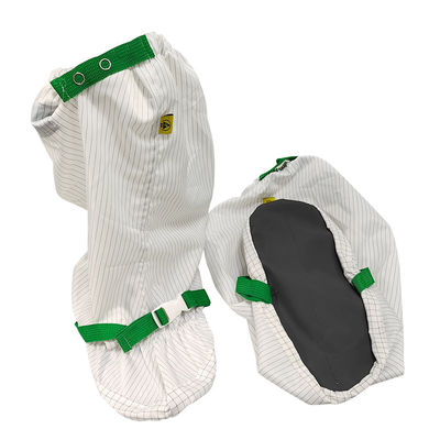 Salón limpio Hipalon Sola Antideslizante Antiestática Sapatos a prueba de polvo ESD 5cm Botas de rayas